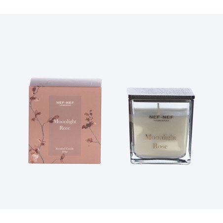 Αρωματικό Κερί Nef-Nef Moonlight Rose 25 Anthracite 200gr