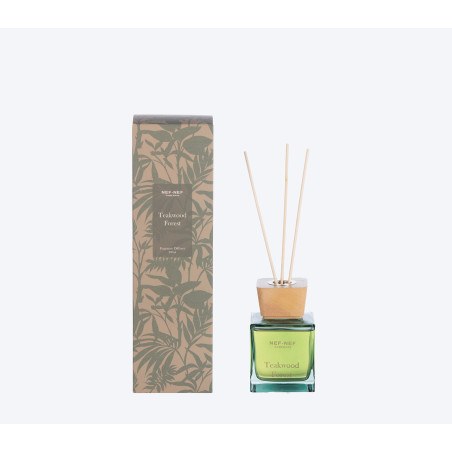 Αρωματικό Χώρου Με Στικς Nef-Nef Teakwood Forest 25 Green 200ml