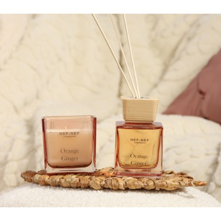 Αρωματικό Χώρου Με Στικς Nef-Nef Orange Ginger 25 Bordo 200ml