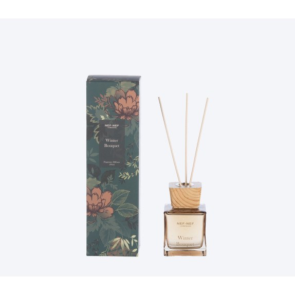 Αρωματικό Χώρου Με Στικς Nef-Nef Winter Bouquet Petrol 200ml