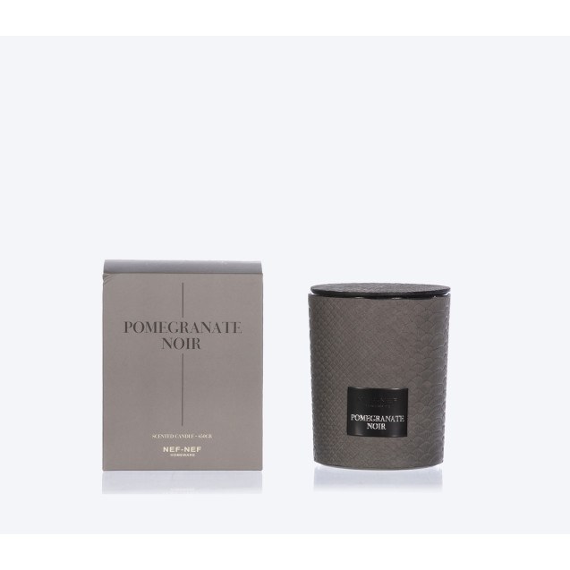 Αρωματικό Κερί Nef-Nef Pomegranate Noir Grey 450gr
