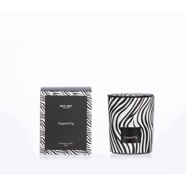 Αρωματικό Κερί Nef-Nef Sugared Fig Black/White...