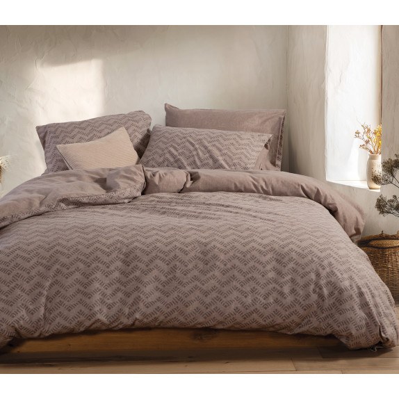 Σετ Σεντόνια Φανελένια Μονά 3 Τεμαχίων Nef-Nef Otrando...