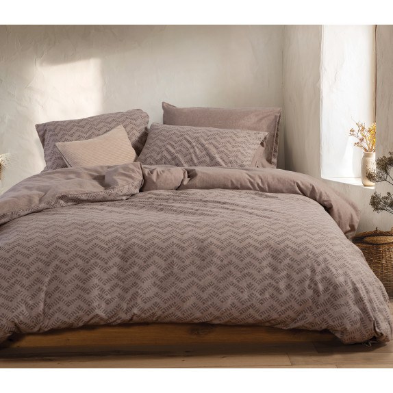 Σετ Σεντόνια Φανελένια Υπέρδιπλα 4 Τεμαχίων Με Λάστιχο...