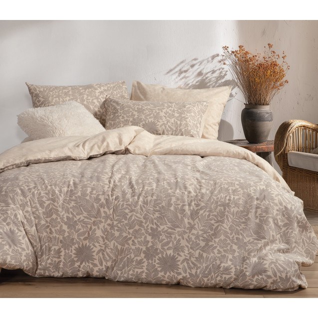 Σετ Παπλωματοθήκη Φανελένια Μονή 2 Τεμαχίων...