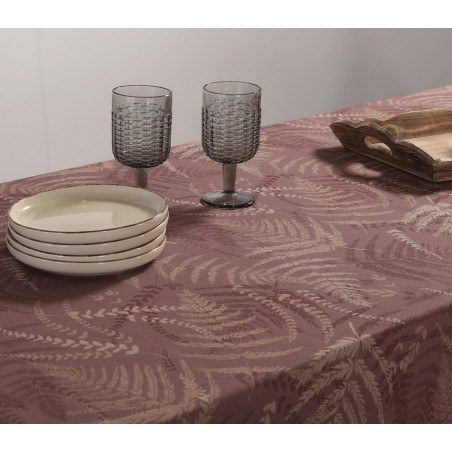 Τραπεζομάντηλο Nef-Nef Fern Bordo 140x180