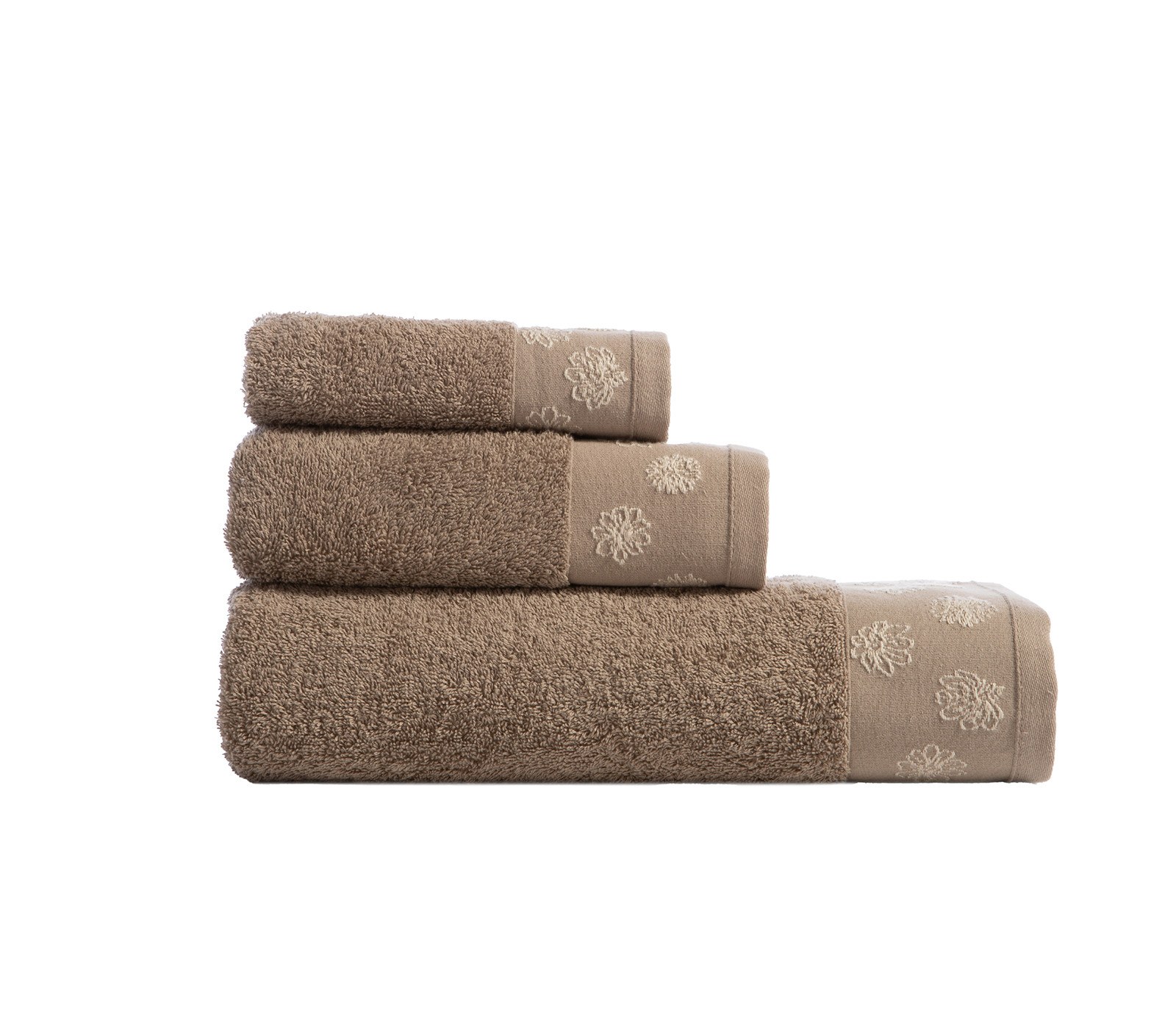 Nef - Nef - ΣΗΜΑΝΤΙΚΟ: Σε περίπτωση διαφοράς τιμής από το κατάστημα ισχύει παντα και μόνο η τιμή του καταστήματος Σετ Πετσέτες 3 Τεμαχίων Nef-Nef Anthem Beige 30x50+50x9