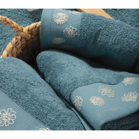 Σετ Πετσέτες 3 Τεμαχίων Nef-Nef Anthem Smoke Blue 30x50+50x90+70x140