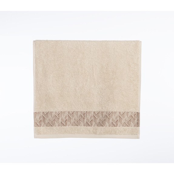 Πετσέτα Προσώπου Nef-Nef Depreo Ecru 50x90