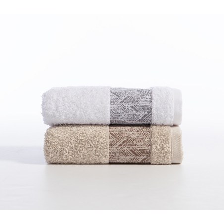 Πετσέτα Σώματος Nef-Nef Depreo White 70x140