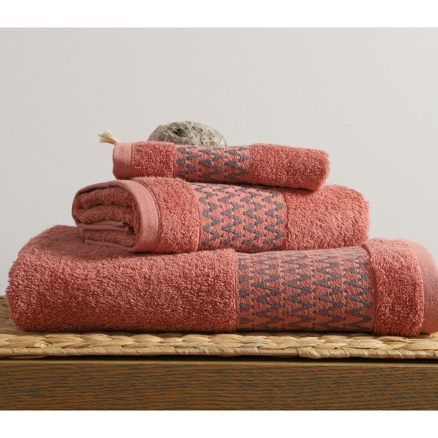 Πετσέτα Σώματος Nef-Nef Fonteste Peach 70x140