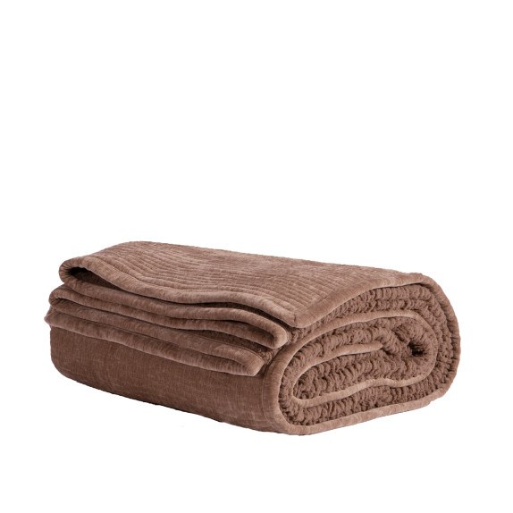 Κουβερλί Υπέρδιπλο Nef-Nef Brave Mocca 230x240