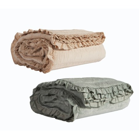 Κουβερλί Υπέρδιπλο Nef-Nef Sirion Ecru 230x240