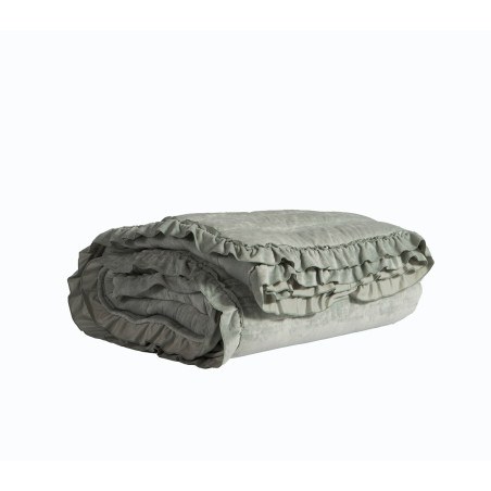 Κουβερλί Υπέρδιπλο Nef-Nef Sirion Mint Grey 230x240