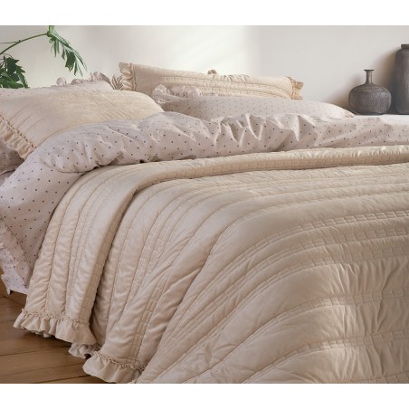 Κουβερλί Υπέρδιπλο Nef-Nef Sirion Mint Grey 230x240