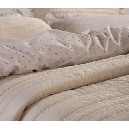 Κουβερλί Υπέρδιπλο Nef-Nef Sirion Mint Grey 230x240