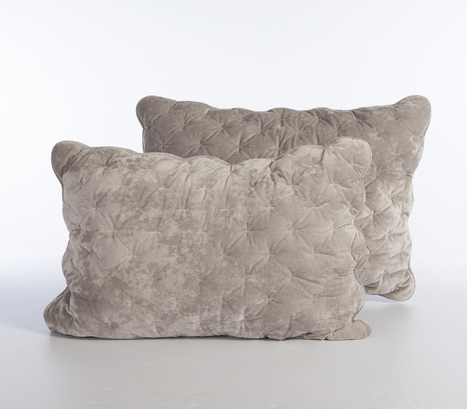 Σετ Μαξιλαροθήκες Διακόσμησης 2 Τεμαχίων Nef-Nef Priver Grey 52x72