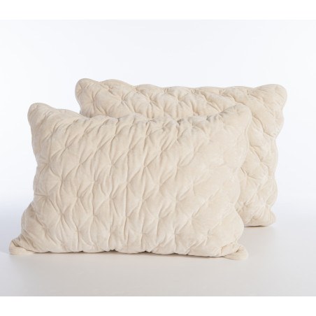 Σετ Μαξιλαροθήκες Διακόσμησης 2 Τεμαχίων Nef-Nef Priver Grey 52x72