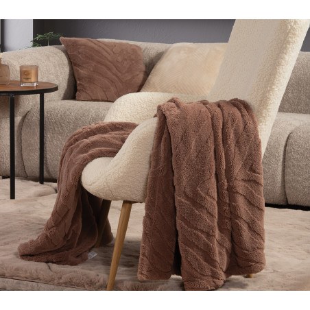 Ριχτάρι Πολυθρόνας Nef-Nef Berien Brown 130x180