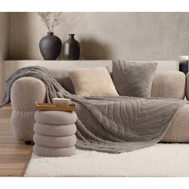 Μαξιλάρι Διακόσμησης Nef-Nef Berien Grey 45x45
