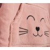 Παιδικό Πόντσο Με Γουνα Sherpa Nef-Nef Smiling Cat Pink 06-08