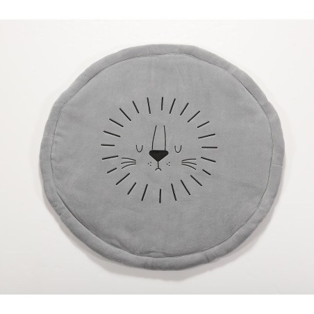 Χαλάκι Παιχνιδιού Nef-Nef Sleeping Lion Grey D.90