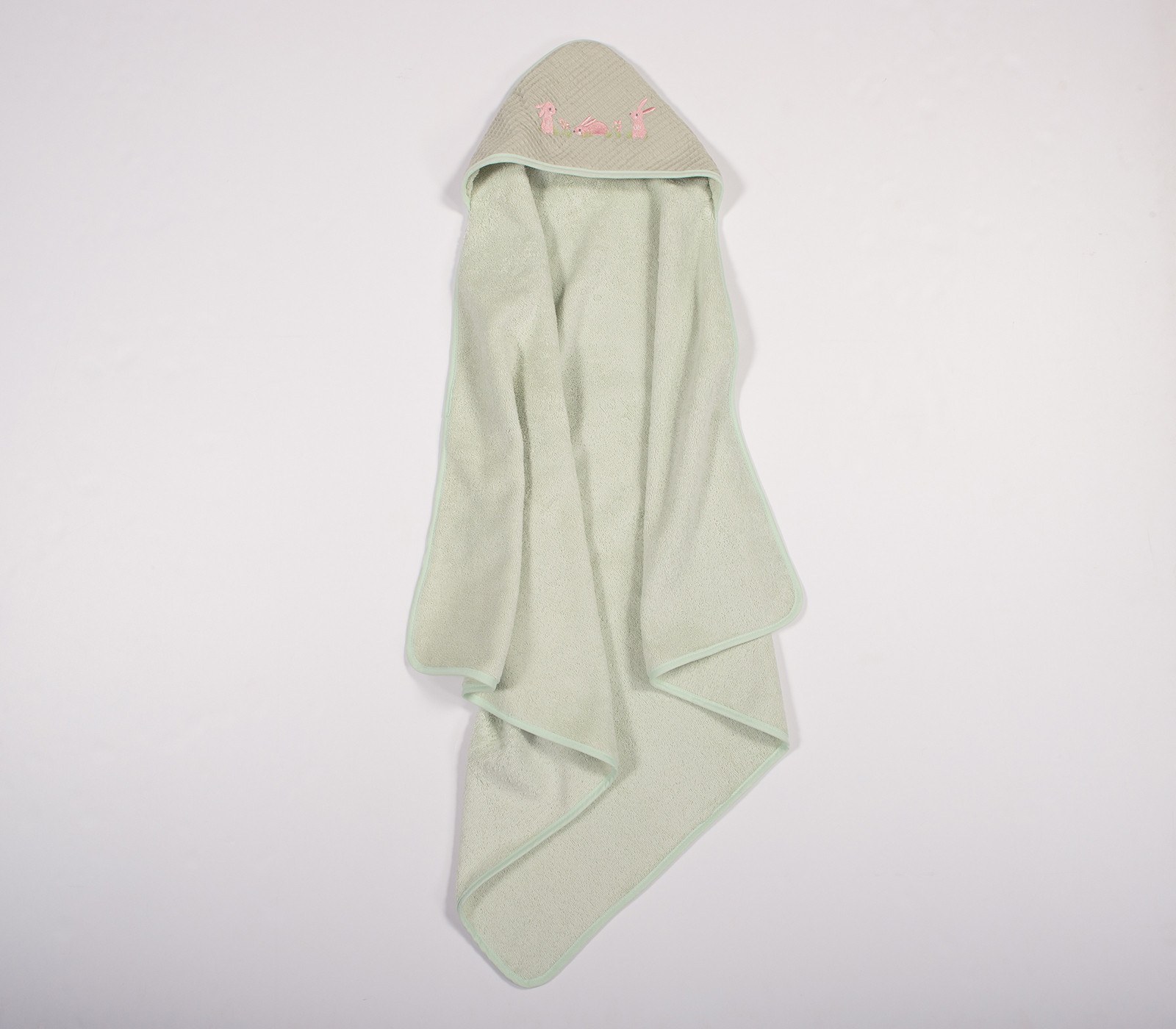 Βρεφική Κάπα Nef-Nef Country Bunny Mint 75x75