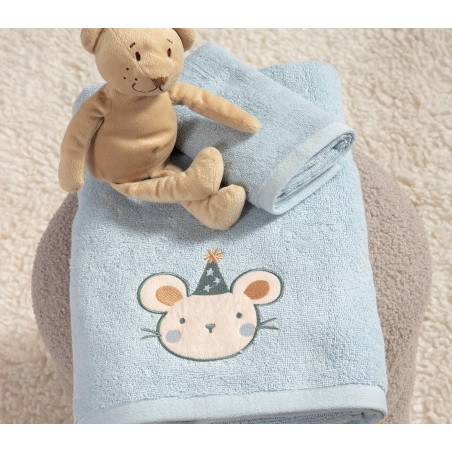 Σετ Βρεφικές Πετσέτες 2 Τεμαχίων Nef-Nef Special Party Pink 30x50+70x140