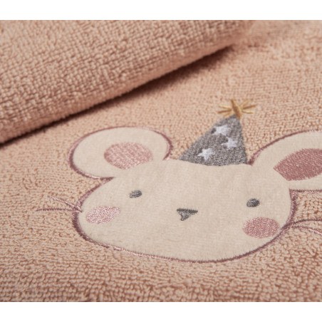 Σετ Βρεφικές Πετσέτες 2 Τεμαχίων Nef-Nef Special Party Pink 30x50+70x140