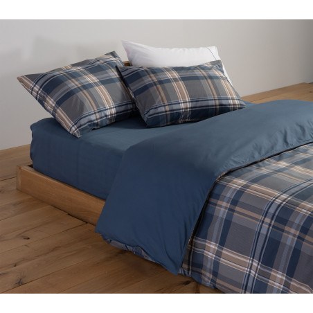 Σετ Σεντόνια King Size 4 Τεμαχίων Nef-Nef Nau Surface Denim 280x270