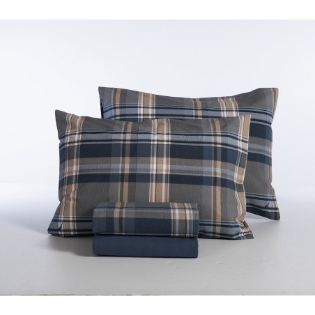 Σετ Σεντόνια King Size 4 Τεμαχίων Nef-Nef Nau Surface Denim 280x270