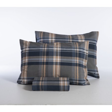 Σετ Παπλωματοθήκη Υπέρδιπλη 3 Τεμαχίων Nef-Nef Nau Surface Denim 240x220