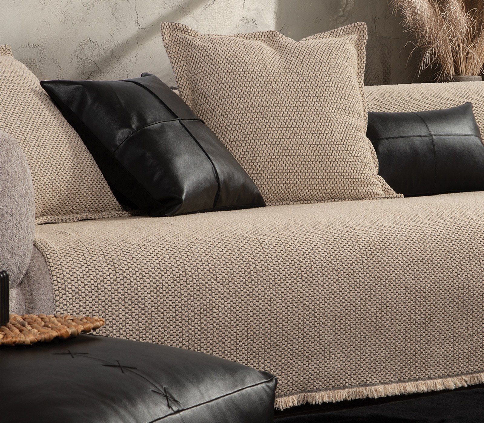 Ριχτάρι Διθέσιου Nef-Nef Brooklyn 25 Ecru 170x250