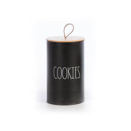 Δοχείο Για Μπισκότα Nef-Nef Cookies Black 12x12x20