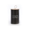 Δοχείο Για Μπισκότα Nef-Nef Cookies Black 12x12x20