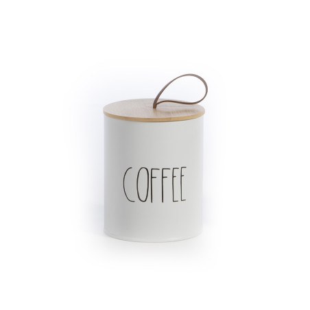Δοχείο Για Καφέ Nef-Nef Coffee White 10.4x10.4x13