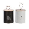 Δοχείο Για Τσάι Nef-Nef Tea Time Black 10.4x10.4x13