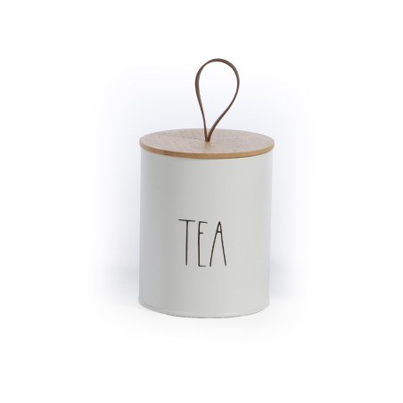 Δοχείο Για Τσάι Nef-Nef Tea Time White 10.4x10.4x13