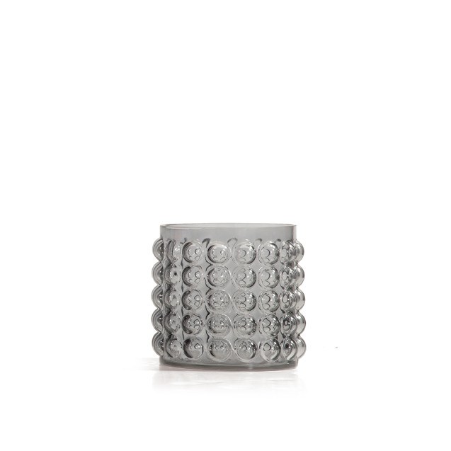 Γυάλινο Βάζο Nef-Nef Olmo Grey 16x17