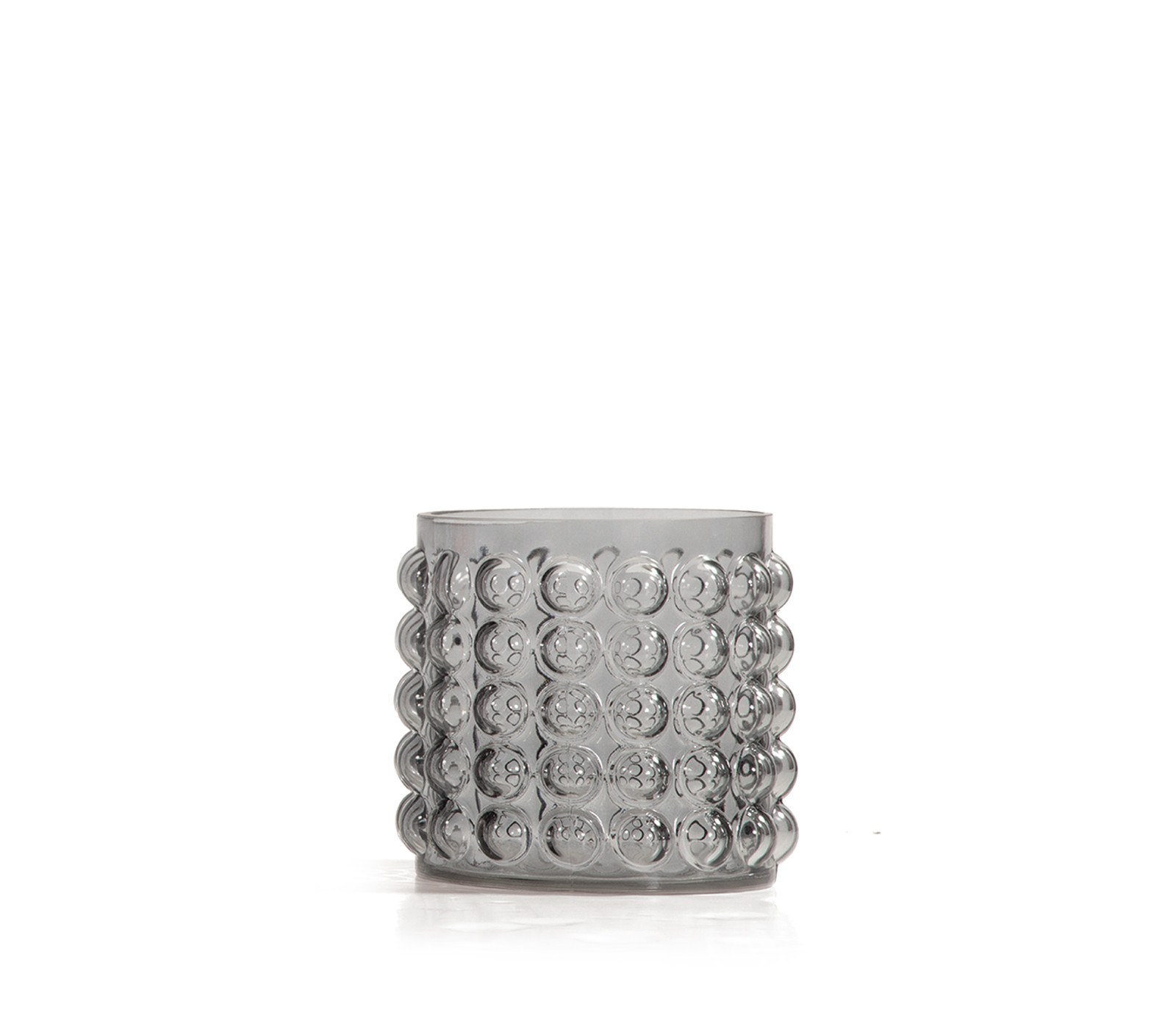 Γυάλινο Βάζο Nef-Nef Olmo Grey 16x17