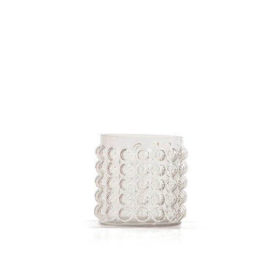 Γυάλινο Βάζο Nef-Nef Olmo Transparent 16x17