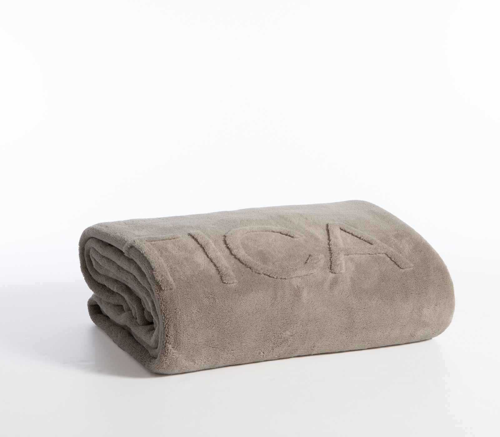 Κουβέρτα Fleece Υπέρδιπλη Nef-Nef Nau Wave Stone 230x24