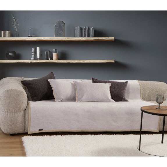 Ριχτάρι Διθέσιου Nef-Nef New Tanger N.L.Grey/Ecru 180x250