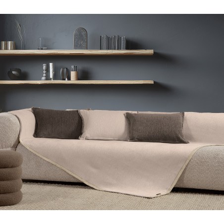 Ριχτάρι Τριθέσιου Nef-Nef New Tanger N.Beige/Ecru 180x300