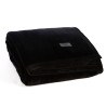 Κουβέρτα Βελουτέ Υπέρδιπλη Nef-Nef Velosso Black 230x240