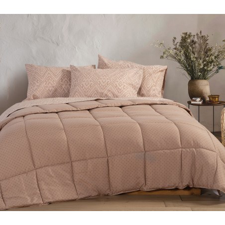 Πάπλωμα Υπέρδιπλο Nef-Nef Colorfull Taupe 240x220