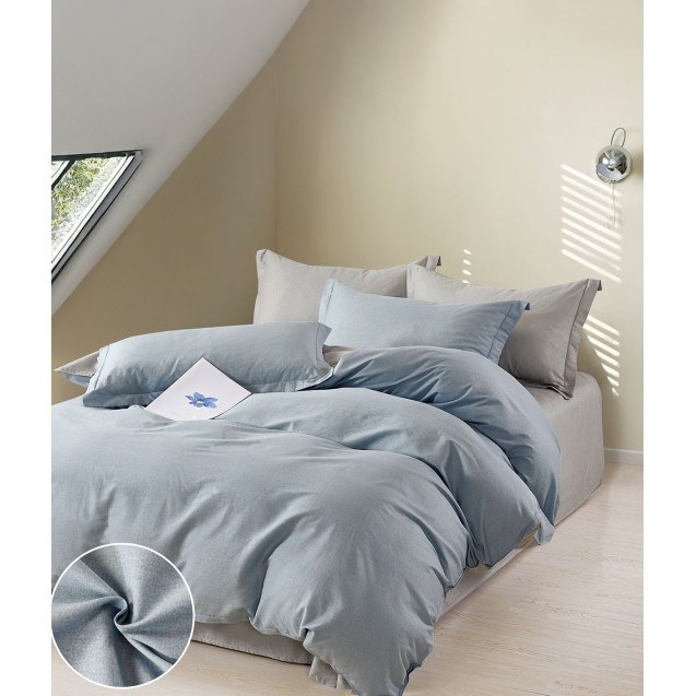 Σετ Παπλωματοθήκη Υπέρδιπλη 3 Τεμαχίων Rythmos...