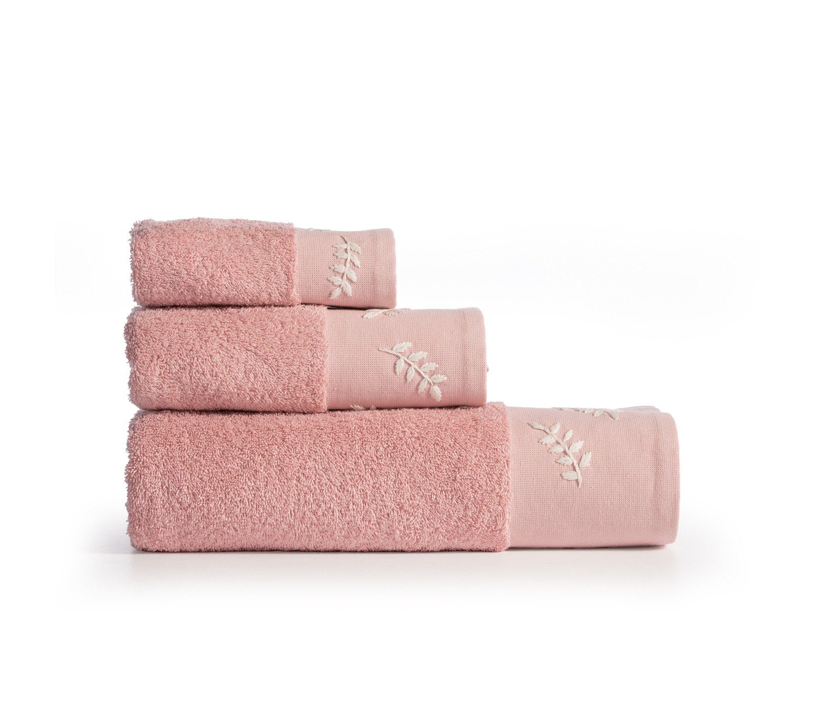 Nef - Nef - ΣΗΜΑΝΤΙΚΟ: Σε περίπτωση διαφοράς τιμής από το κατάστημα ισχύει παντα και μόνο η τιμή του καταστήματος Σετ Πετσέτες 3 Τεμαχίων Nef-Nef Amaranda Pink 30x50+50x