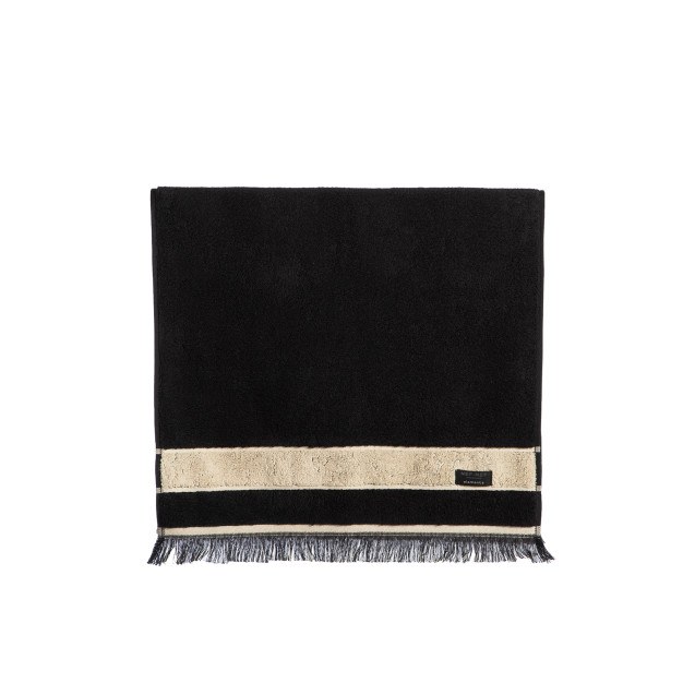 Πετσέτα Προσώπου Nef-Nef Sentimen Black 50x90