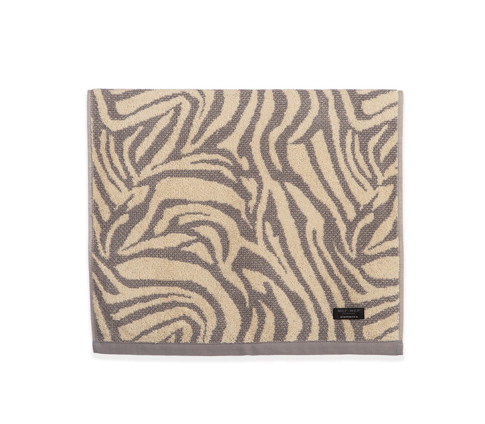 Πετσέτα Προσώπου Nef-Nef Zesten Grey 50x90